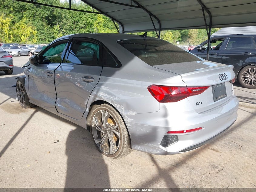Vin: waugudgy4pa050293, lot: 46562753, audi a3 premium 40 tfsi quattro s tronic 20233