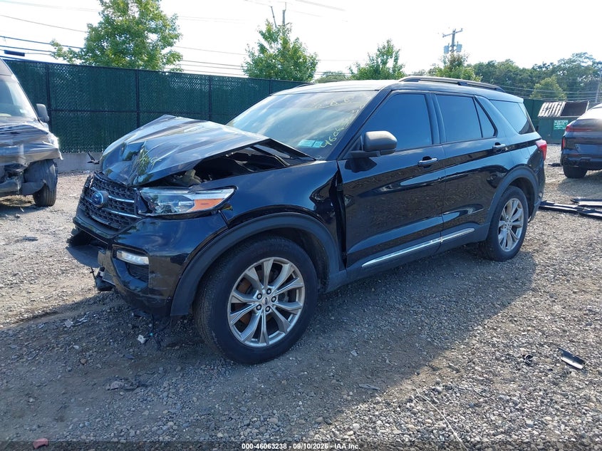 Vin: 1fmsk8dh3nga35921, lot: 46562765, ford explorer xlt 20222
