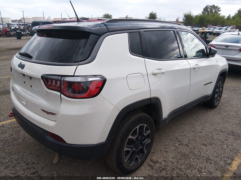 Vin: 3c4njddb8kt748149, lot: 46562774, jeep compass trailhawk 4x4 20194