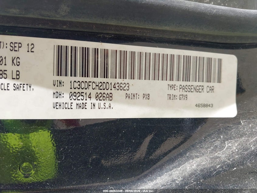 2013 DODGE DART LIMITED · Фото 9