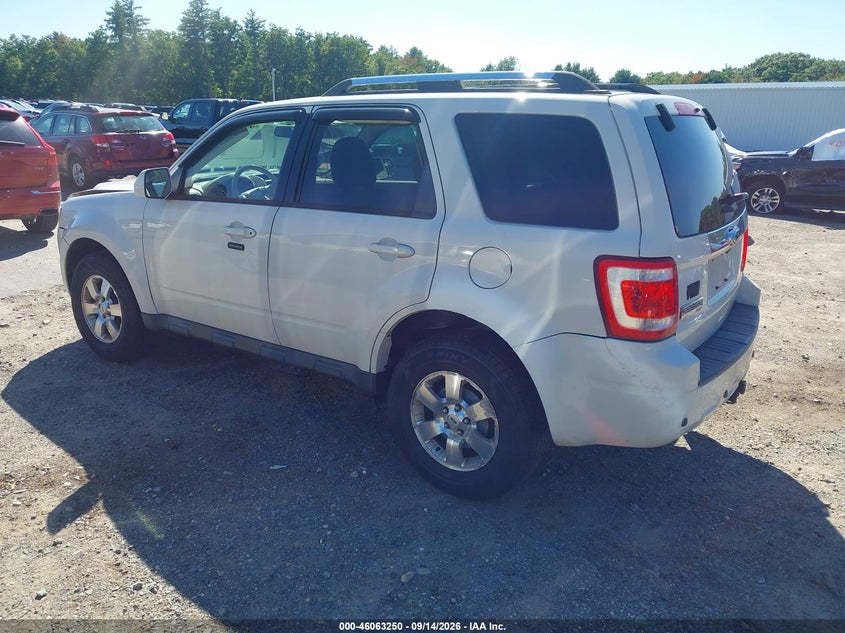 Vin: 1fmcu9eg2ckb37702, lot: 46562777, ford escape limited 20123
