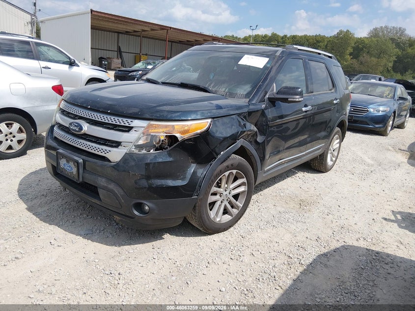 Vin: 1fm5k8d87ega74010, lot: 46562787, ford explorer xlt 20142