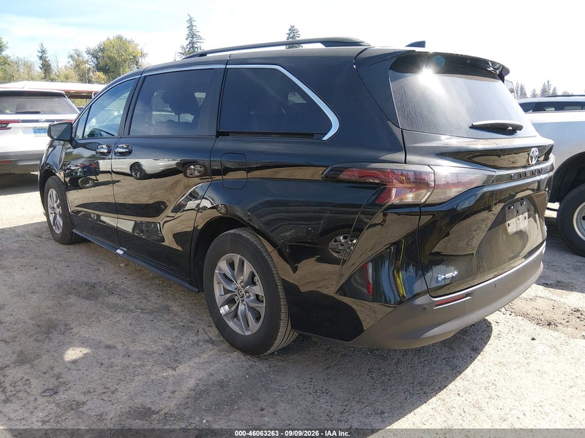 Vin: 5tdyrkec6ts324594, lot: 46562790, toyota sienna xle 20263