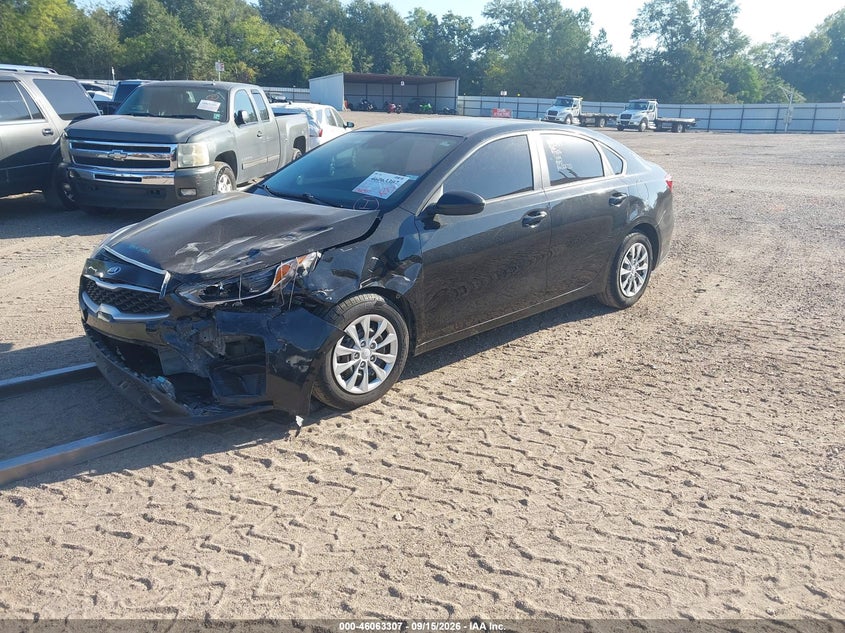 Vin: 3kpf24ad5le221733, lot: 46562834, kia forte fe 20202