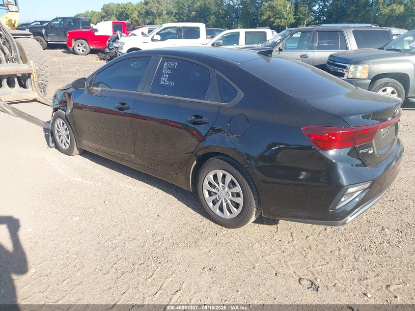 Vin: 3kpf24ad5le221733, lot: 46562834, kia forte fe 20203