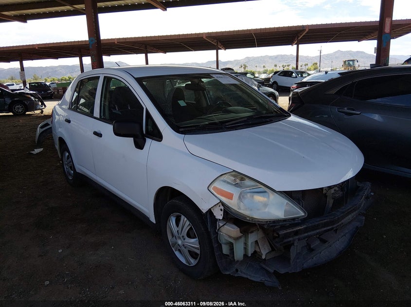 2010 Nissan Versa 1.6, Перёд, IAAI, VIN 3N1CC1AP4AL385172