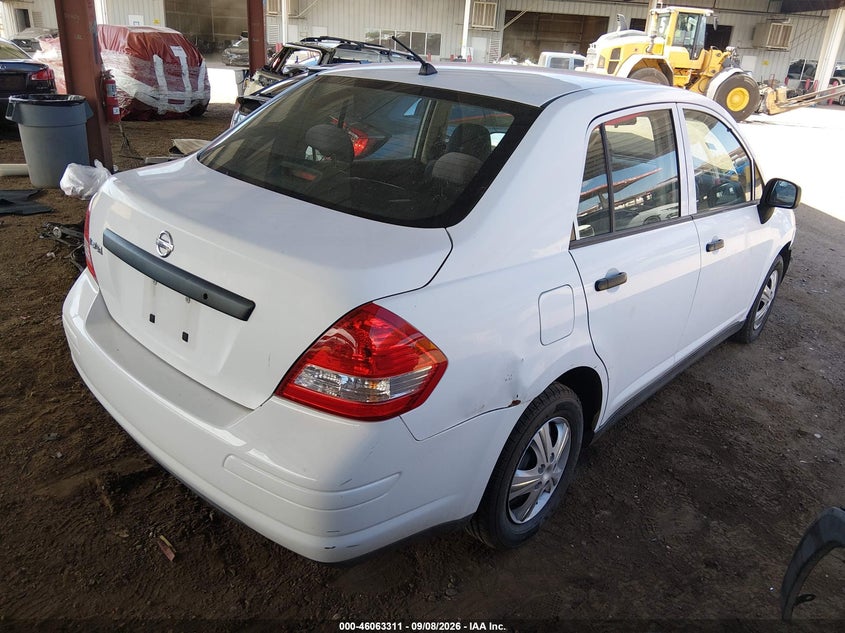 Vin: 3n1cc1ap4al385172, lot: 46562838, nissan versa 1.6 20104