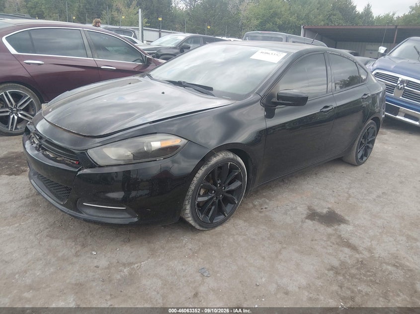 Vin: 1c3cdfbb2fd373887, lot: 46562879, dodge dart sxt 20152