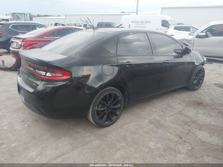 Vin: 1c3cdfbb2fd373887, lot: 46562879, dodge dart sxt 20154