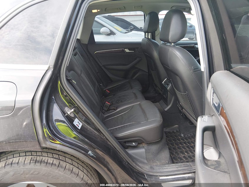 AUDI Q5 2013 VIN WA1LFAFPXDA042708