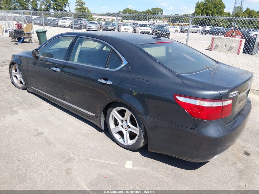 LEXUS LS 460 2007 VIN JTHGL46F575009703