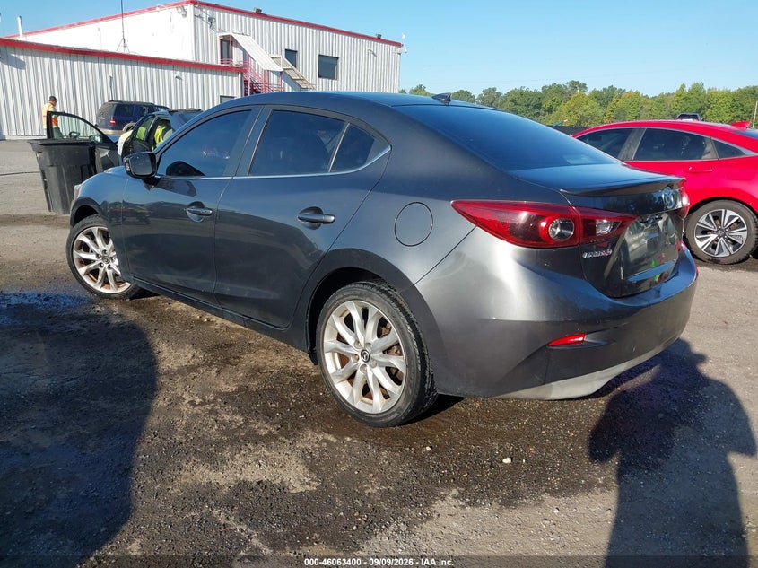 Vin: jm1bm1w35e1207103, lot: 46562927, mazda mazda3 20143