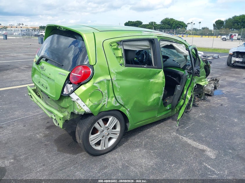 Vin: kl8cb6s95fc789381, lot: 46562929, chevrolet spark ls cvt 20154
