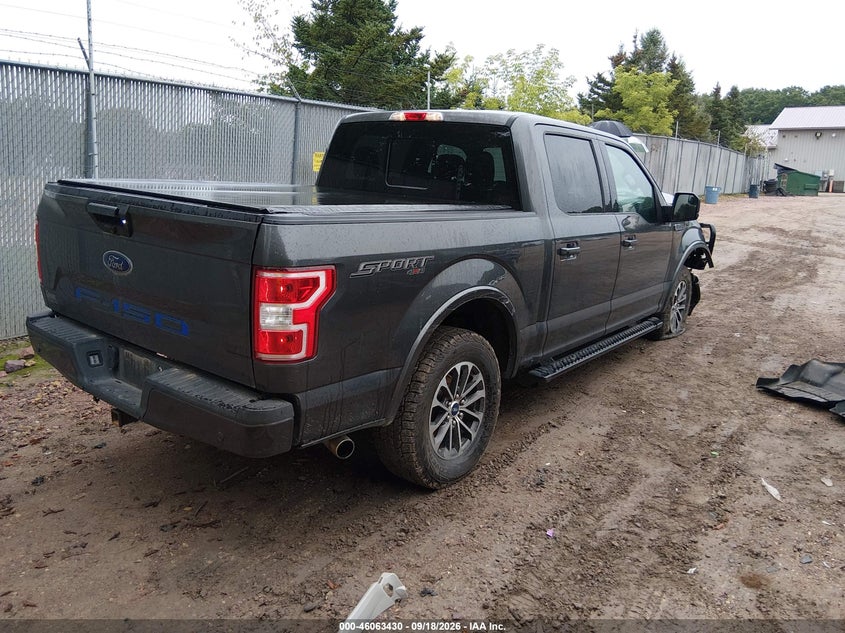 Vin: 1ftew1e50jkf58435, lot: 46562957, ford f-150 xlt 20184