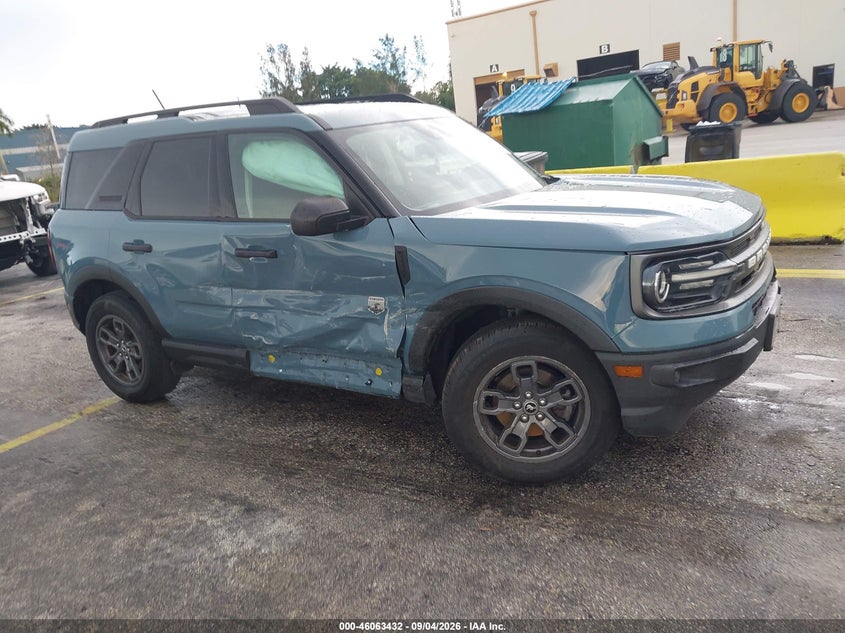 2021 FORD BRONCO SPORT SPORT UTILITY VEHICLE 1.5L I-3 DI, DOHC, VVT, TURBO, 181HP