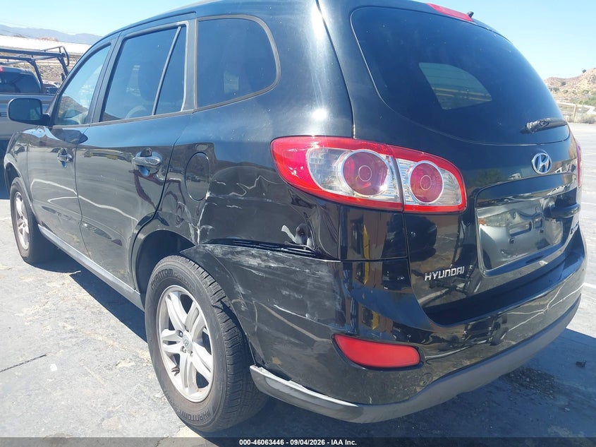2010 HYUNDAI SANTA FE SPORT UTILITY VEHICLE 2.4L I-4 DOHC, VVT, REGULAR , 175HP