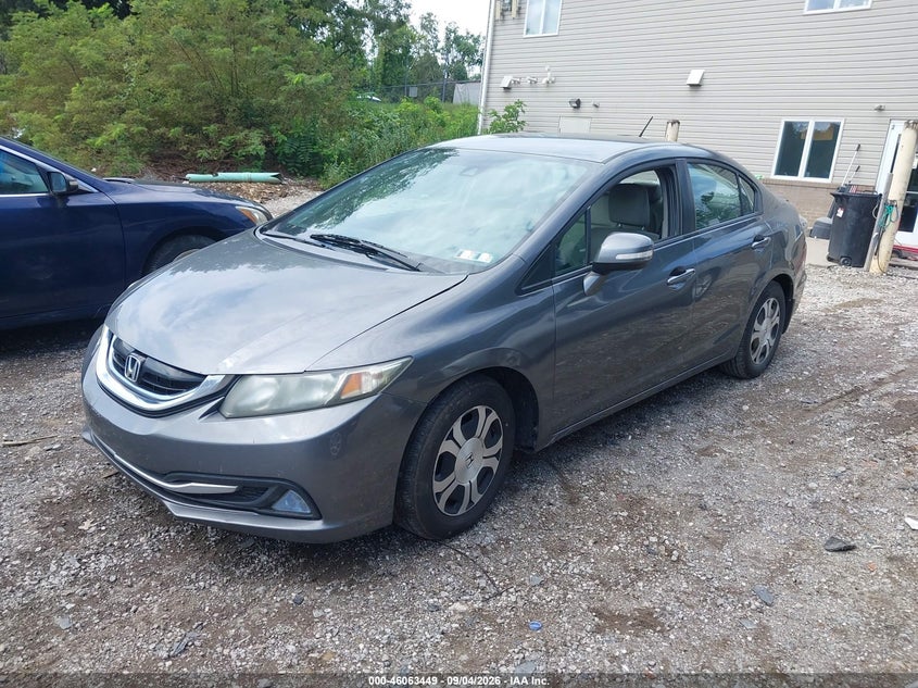 2013 HONDA CIVIC HYBRID auction photo 2