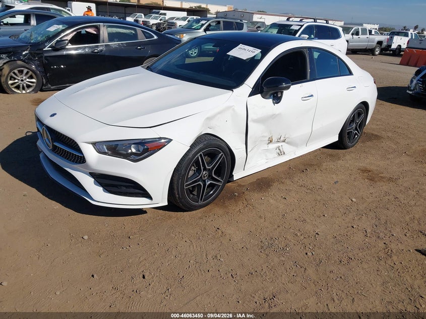 Vin: w1k5j4hb9pn416678, lot: 46562977, mercedes-benz cla 250 coupe 4matic 20232