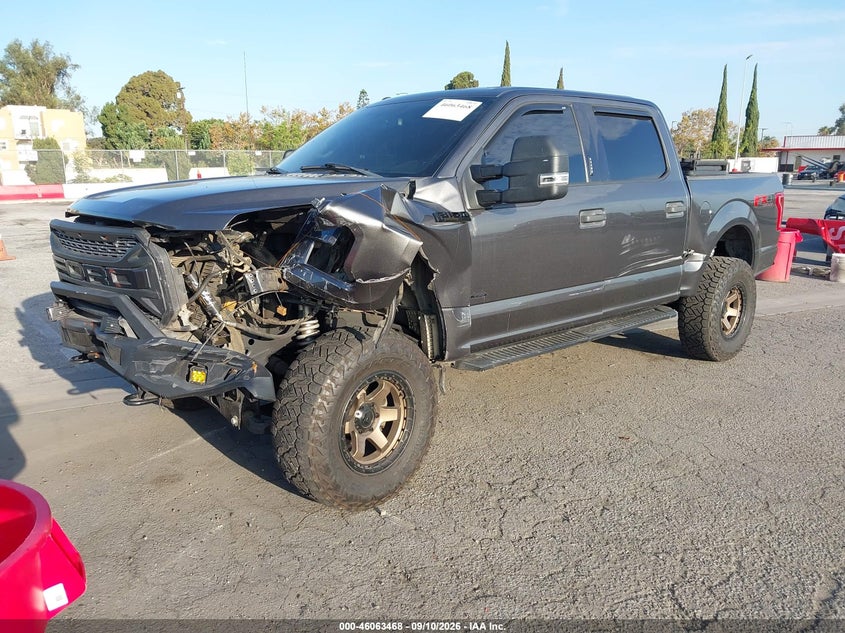 Vin: 1ftew1eg1gfb46298, lot: 46562995, ford f-150 xlt 20162