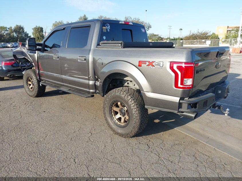 Vin: 1ftew1eg1gfb46298, lot: 46562995, ford f-150 xlt 20163