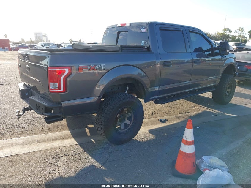 Vin: 1ftew1eg1gfb46298, lot: 46562995, ford f-150 xlt 20164