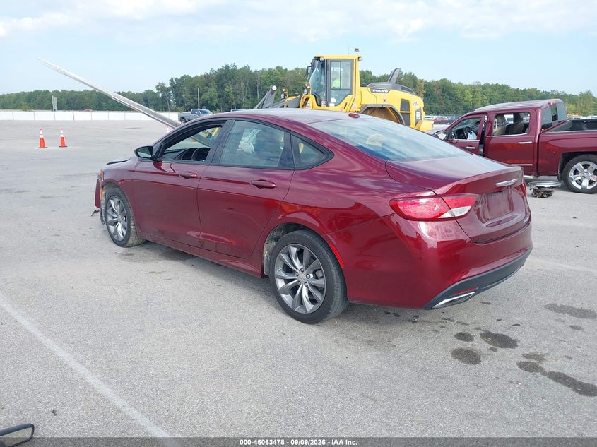 Vin: 1c3cccbb8gn175439, lot: 46563005, chrysler 200 s 20163