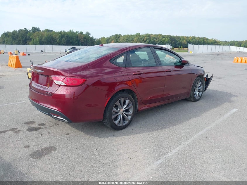 Vin: 1c3cccbb8gn175439, lot: 46563005, chrysler 200 s 20164
