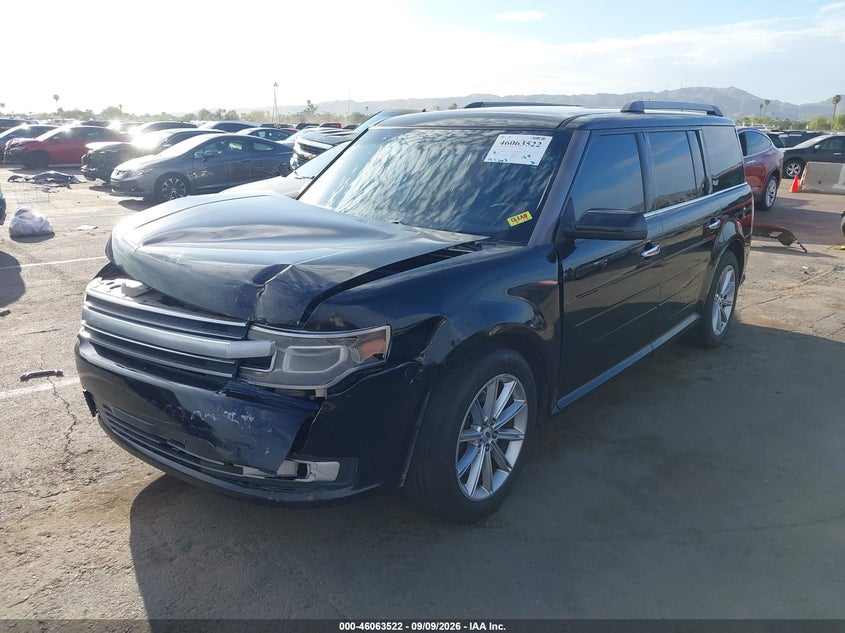 Vin: 2fmhk6d80fba03225, lot: 46563049, ford flex limited 20152