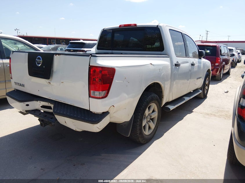 Vin: 1n6aa0ek9bn320674, lot: 46563119, nissan titan s 20114