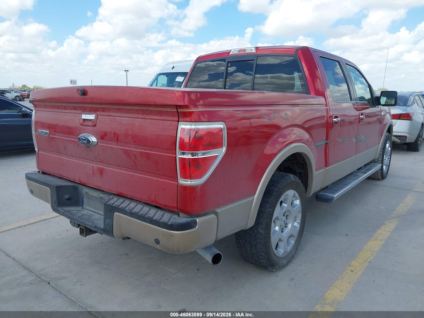 Vin: 1ftfw1cf9bfa32752, lot: 46563126, ford f-150 lariat 20114