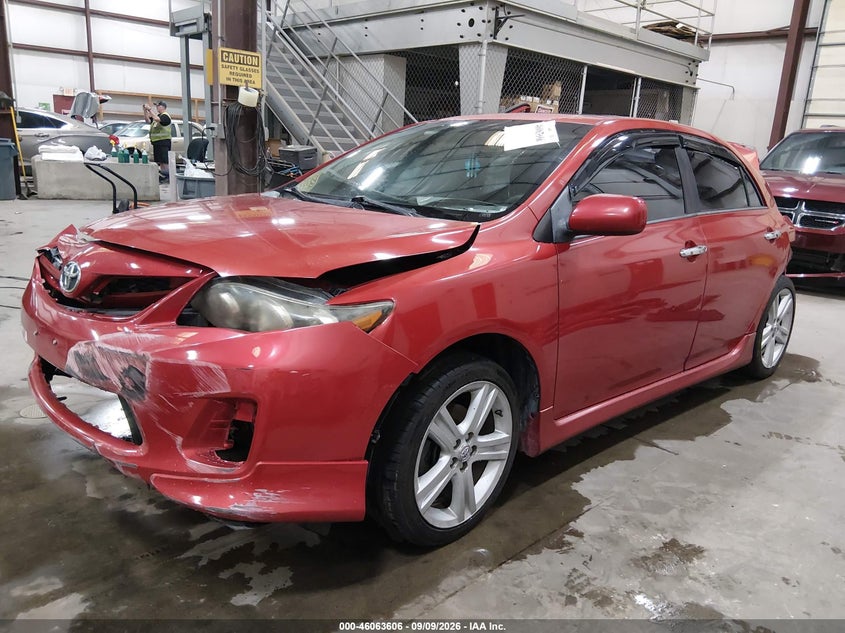Vin: 5yfbu4ee9dp103695, lot: 46563133, toyota corolla s 20132