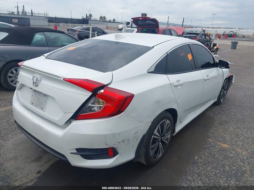 2017 HONDA CIVIC SEDAN 1.5L I-4 DI, DOHC, VVT, TURBO, REGULAR , 174HP