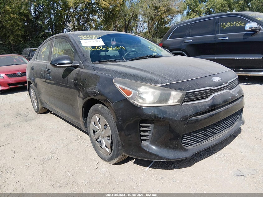 Vin: 3kpa24ab6ke217505, lot: 46563211, kia rio lx 20191
