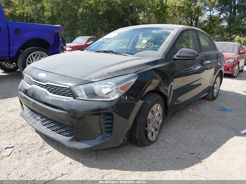 Vin: 3kpa24ab6ke217505, lot: 46563211, kia rio lx 20192