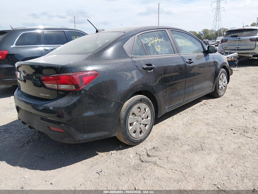 Vin: 3kpa24ab6ke217505, lot: 46563211, kia rio lx 20194