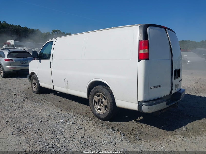 Vin: 1gcsgafx5c1121152, lot: 46563227, chevrolet express 1500 work van 20123