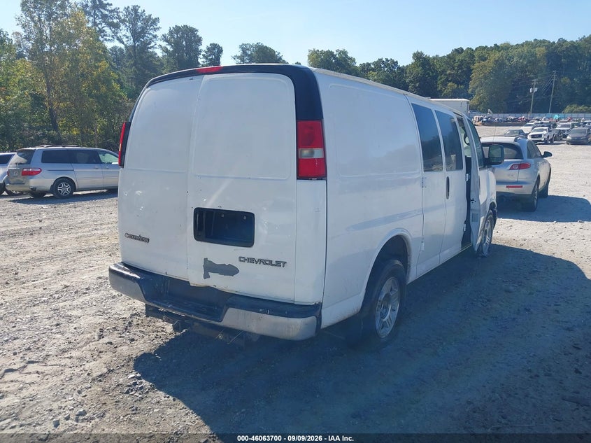 Vin: 1gcsgafx5c1121152, lot: 46563227, chevrolet express 1500 work van 20124