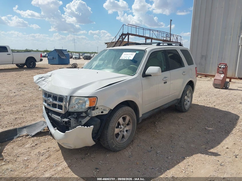 Vin: 1fmcu0e75akd19290, lot: 46563228, ford escape limited 20102