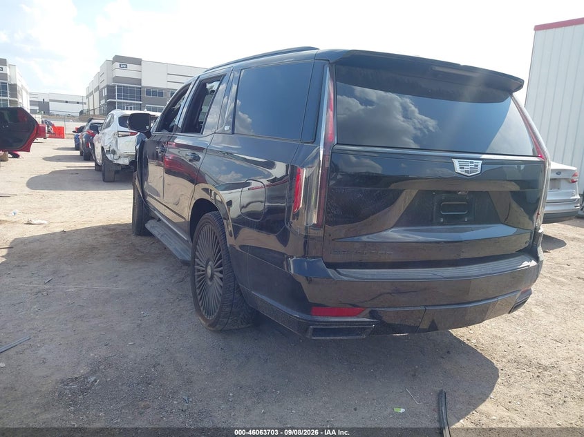 Vin: 1gys3ekl7mr334073, lot: 46563230, cadillac escalade 2wd sport 20213