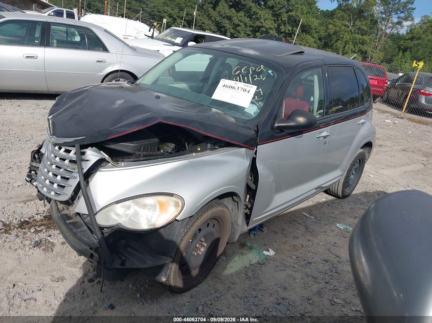 Vin: 3a4gy5f90at210008, lot: 46563231, chrysler pt cruiser classic 20102