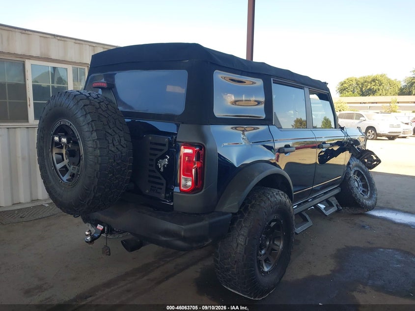 Vin: 1fmde5bh7mla89245, lot: 46563232, ford bronco big bend 20214