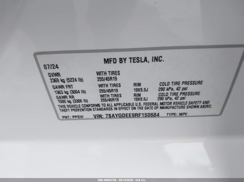 TESLA MODEL Y - zdjęcie 9
