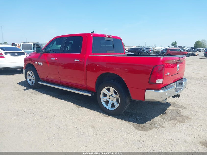 Vin: 1c6rr6lt4js132732, lot: 46563296, ram 1500 slt 20183