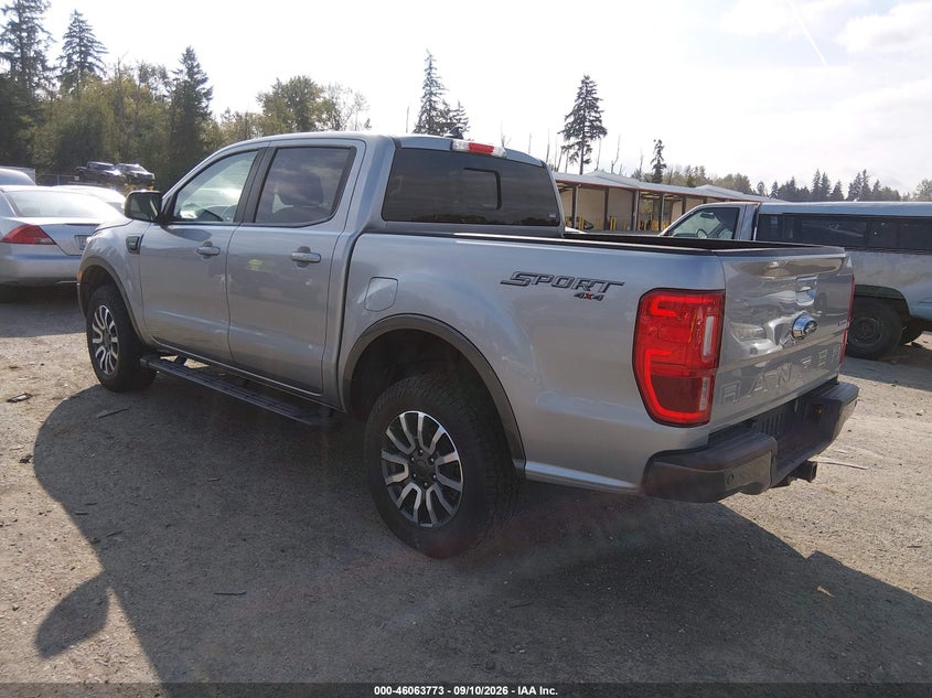 Vin: 1fter4fhxlla18279, lot: 46563300, ford ranger lariat 20203