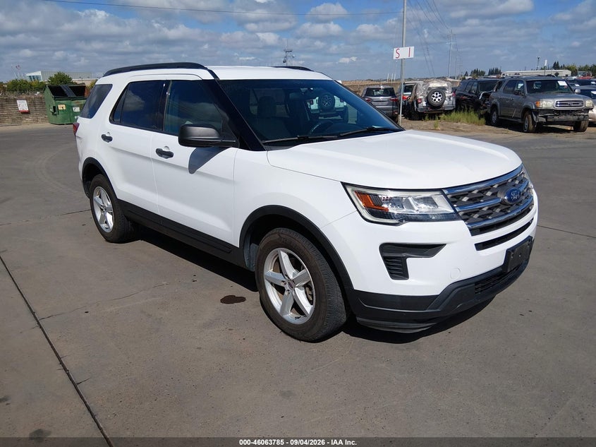 2018 FORD EXPLORER auction photo 1
