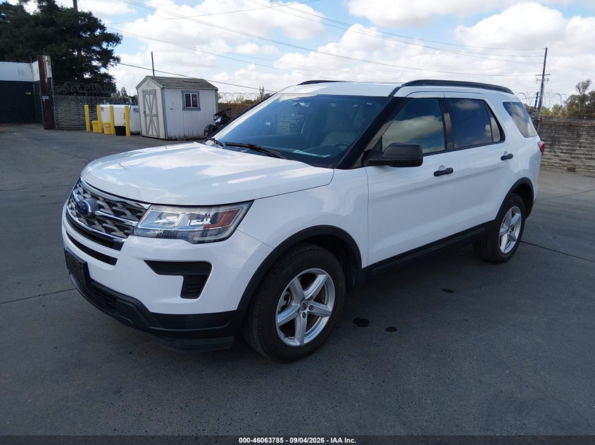 2018 FORD EXPLORER auction photo 2