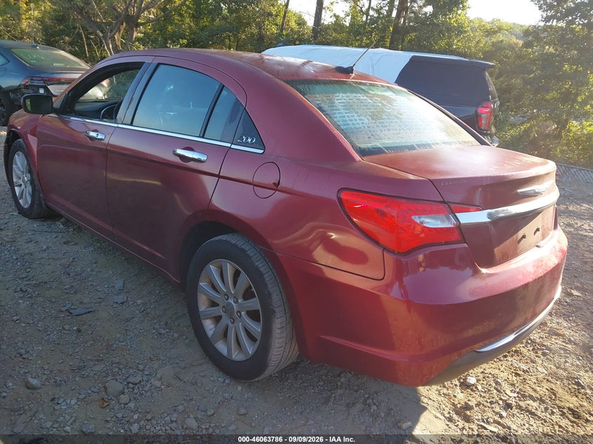 Vin: 1c3ccbcg9cn254133, lot: 46563313, chrysler 200 limited 20123