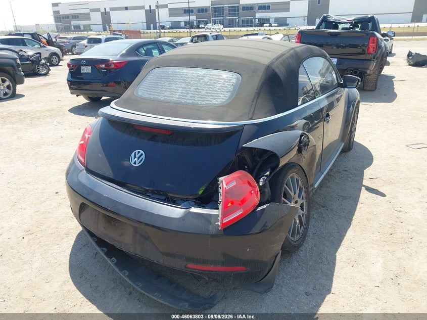 Vin: 3vw517at9fm810184, lot: 46563330, volkswagen beetle 1.8t classic 20154