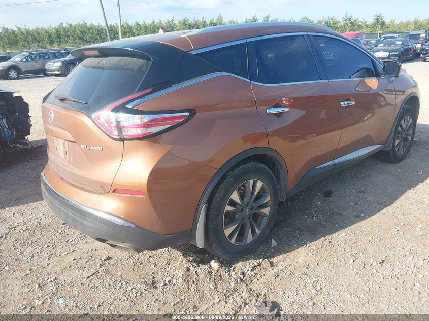 NISSAN MURANO 2015 VIN 5N1AZ2MHXFN284444