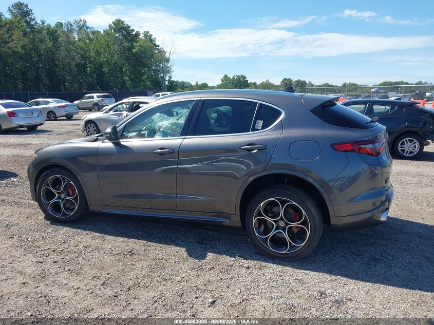 Vin: zaspakbn2l7c84976, lot: 46563335, alfa romeo stelvio ti lusso awd 20203